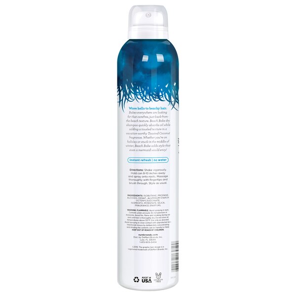 Not Your Mother's Beach Babe Texturizing Dry Shampoo, Toasted Coconut, 7 OZ
