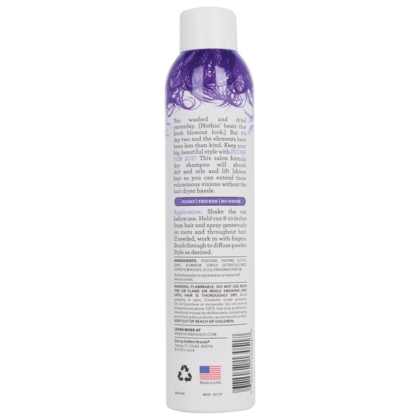 Not Your Mother's Plump for Joy Body Building Dry Shampoo, Orange Mango, 7 OZ