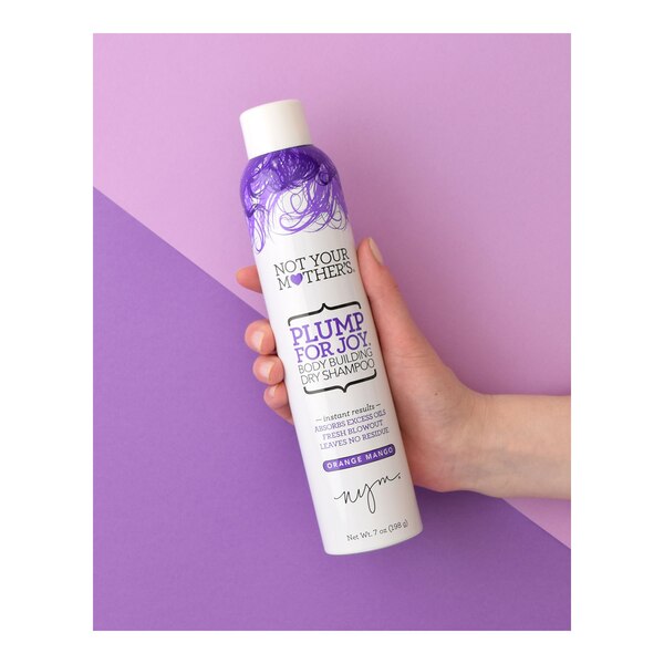 Not Your Mother's Plump for Joy Body Building Dry Shampoo, Orange Mango, 7 OZ