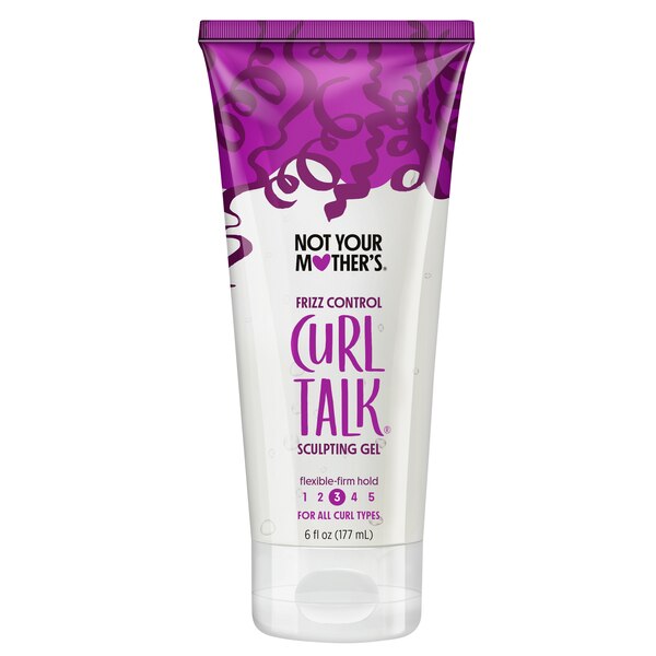 Not Your Mother's Curl Talk - Gel modelador para control de la estática, 6 oz