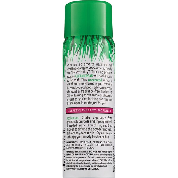 Not Your Mother's Clean Freak Refreshing Travel Size Dry Shampoo