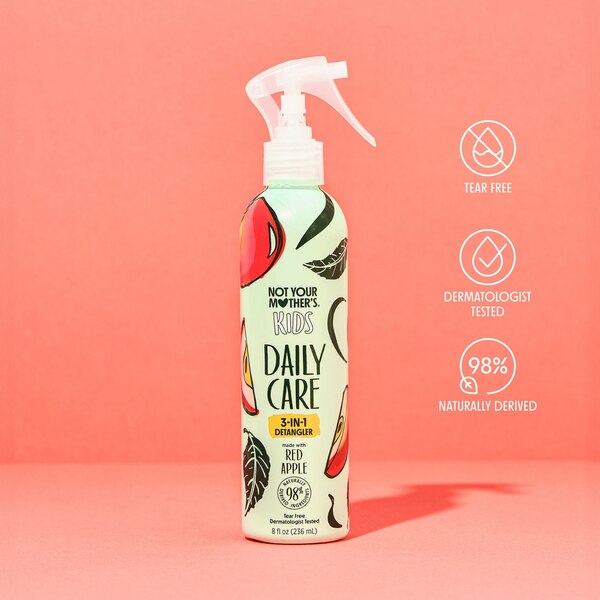 Not Your Mother's Kid's Daily Care 3-in-1 Detangler, Red Apple, 8 OZ