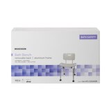 McKesson Bath Bench 19-1/4 Inch Seat Width 300 lbs. Weight Capacity, Gray, thumbnail image