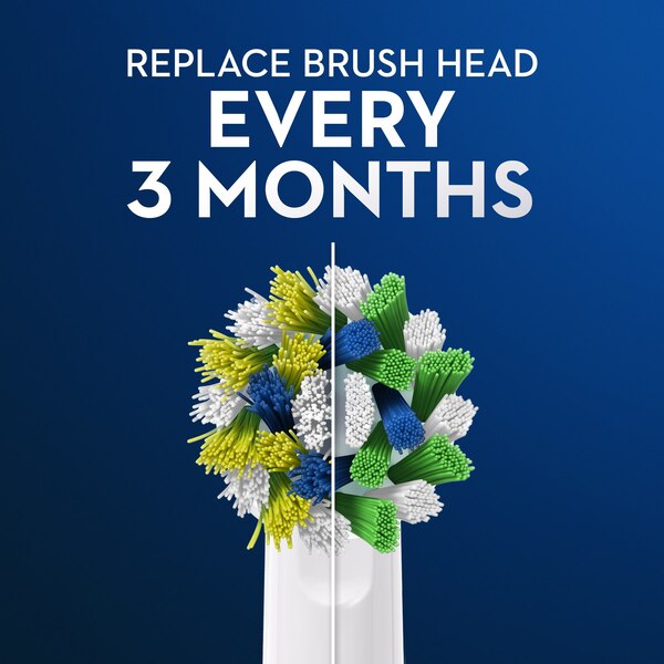 Oral-B CrossAction Electric Toothbrush Replacement Brush Heads