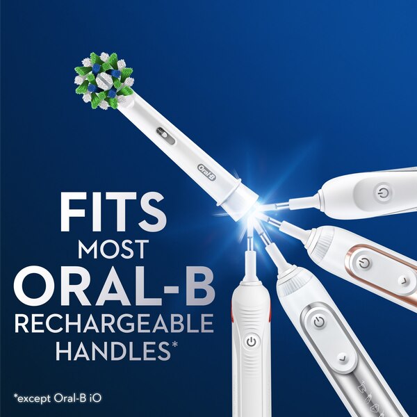 Oral-B CrossAction Electric Toothbrush Replacement Brush Heads