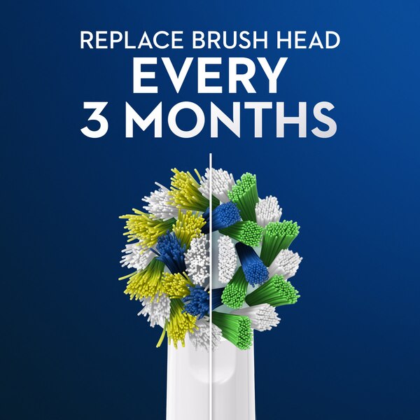 Oral-B CrossAction Electric Toothbrush Replacement Brush Heads