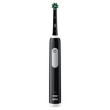Oral-B Pro 1000 Rechargeable Electric Toothbrush with CrossAction Brush Head, Black, thumbnail image