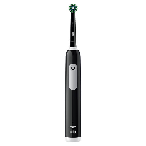 Oral-B Pro 1000 Rechargeable Electric Toothbrush with CrossAction Brush Head, Black