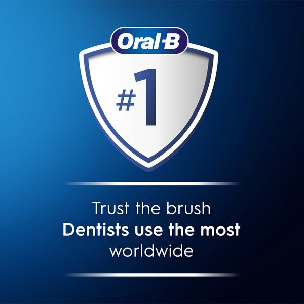 Oral-B Pro 1000 Rechargeable Electric Toothbrush with CrossAction Brush Head, Black