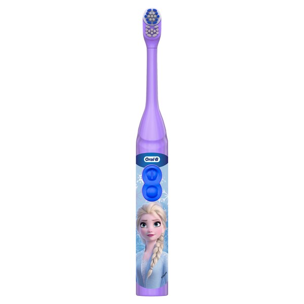 Oral-B Kid's Disney Frozen Battery Powered Toothbrush, 3+ Years, Soft Bristle