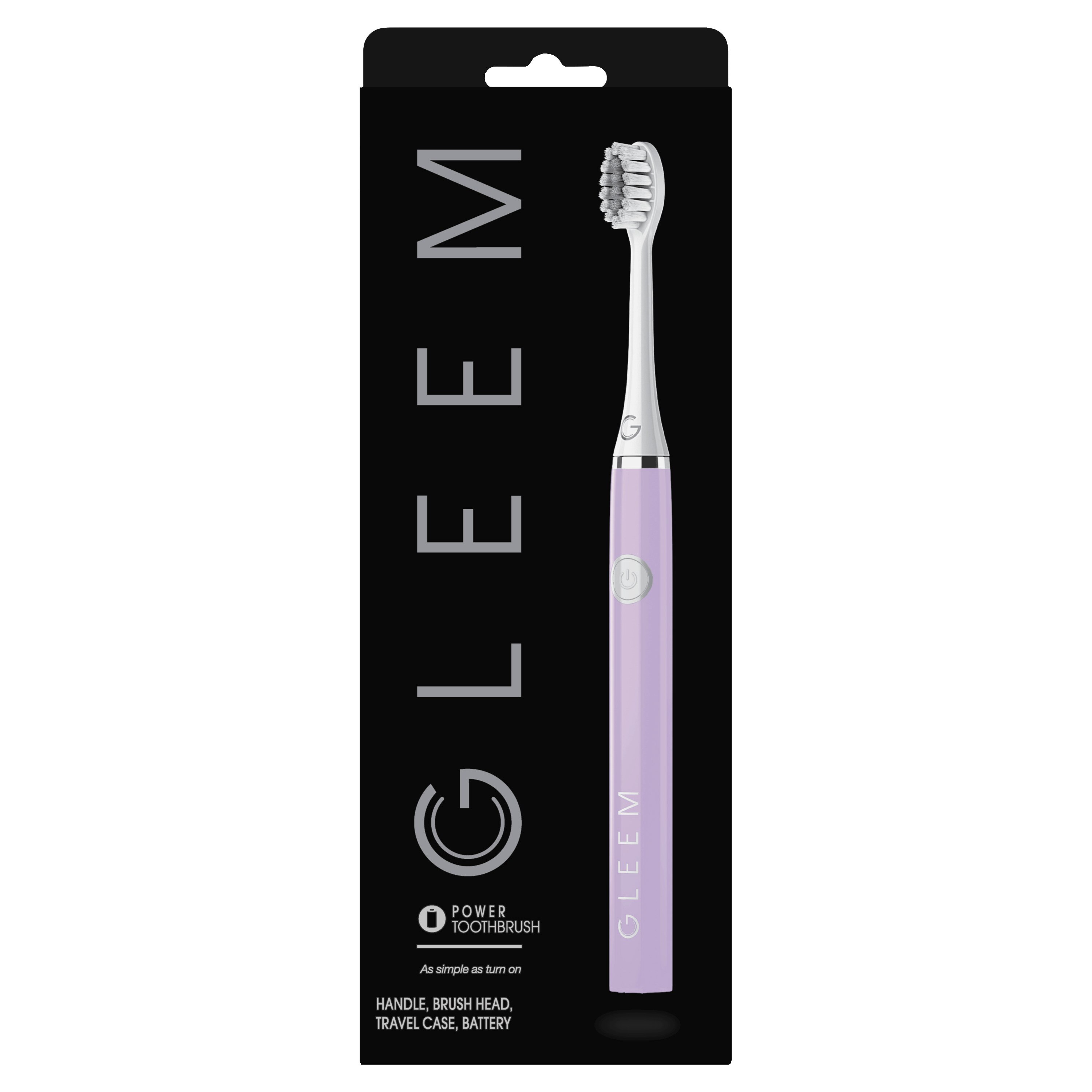 GLEEM Electric Toothbrush, Lavender