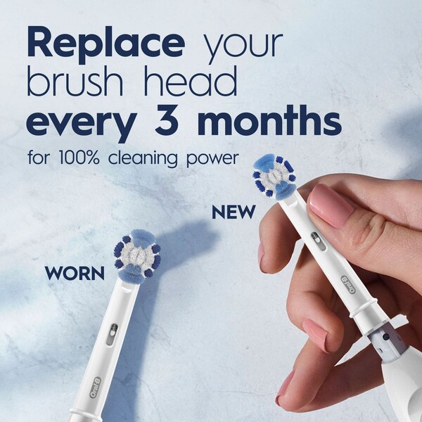 Oral-B 3D White Battery Powered Toothbrush, Color May Vary
