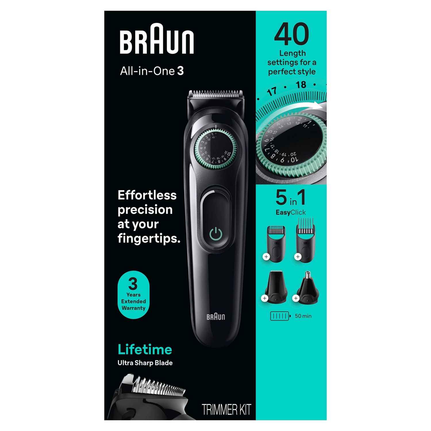 Braun Series 3 3430 All-in-1 Trimmer