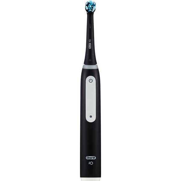 Oral-B iO Series 3 Rechargeable Electric Toothbrush with Handle, Charger, and Brush Head, Black