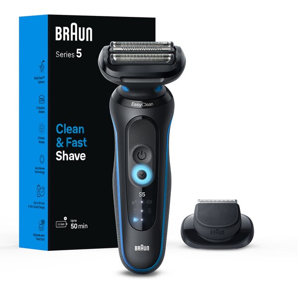 Braun Series 5 Clean & Fast Shave Shaver Kit