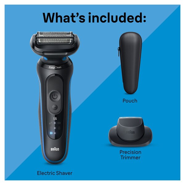 Braun Series 5 Clean & Fast Shave Shaver Kit