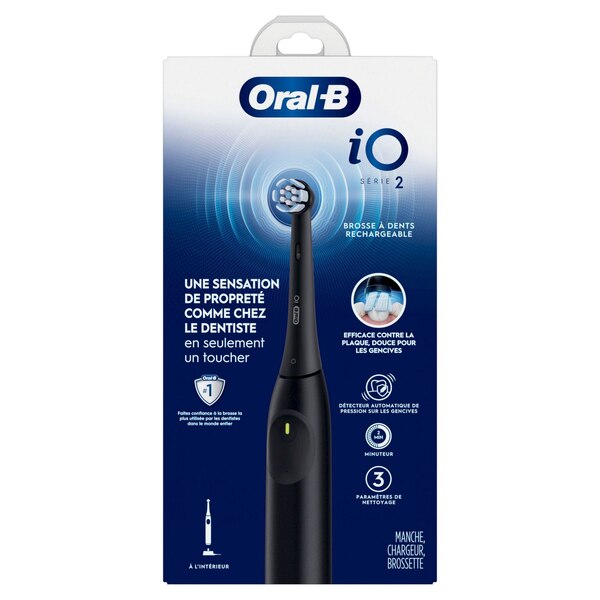 Oral-B iO Series 2 Rechargeable Electric Toothbrush, Night Black