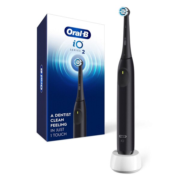 Oral-B iO Series 2 Rechargeable Electric Toothbrush, Night Black
