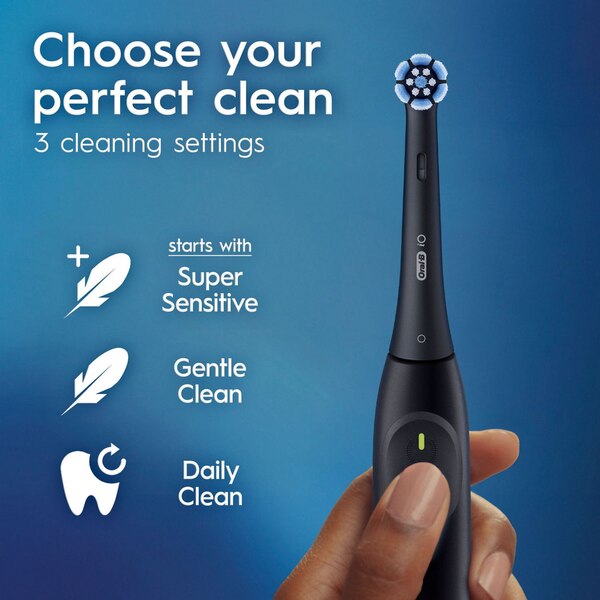 Oral-B iO Series 2 Rechargeable Electric Toothbrush, Night Black