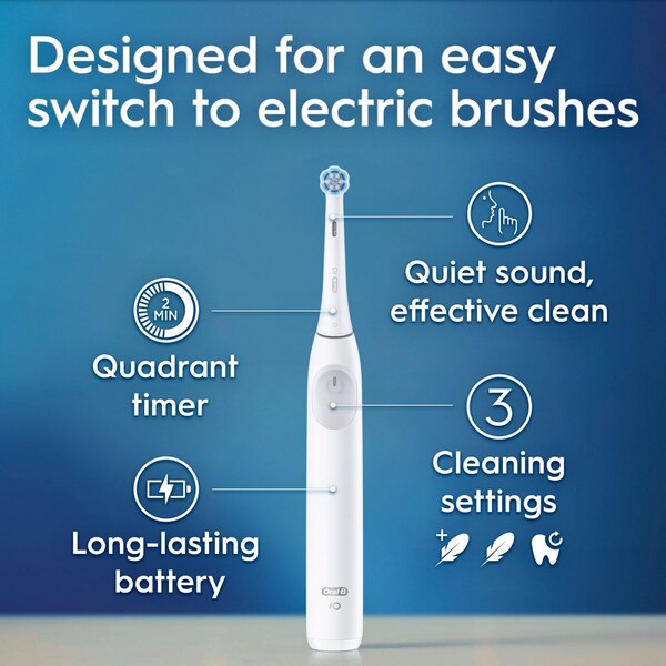 Oral-B iO Series 2 Rechargeable Electric Toothbrush, White