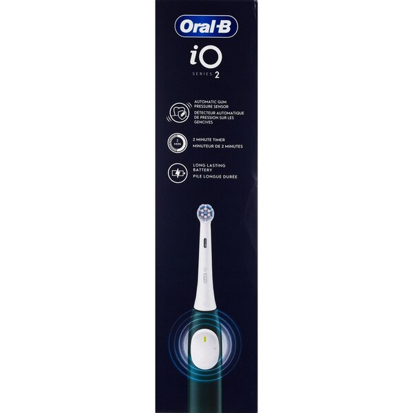 Oral-B iO Series 2 Rechargeable Electric Toothbrush, Green
