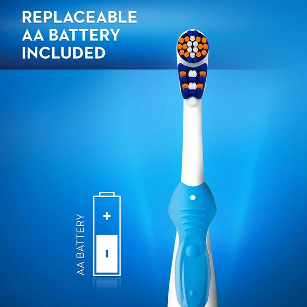 Oral-B 3D White Battery Powered Toothbrush, Color May Vary