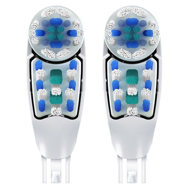 Oral-B Deep Clean Battery Powered Toothbrush Replacement Brush Heads, 2 pack