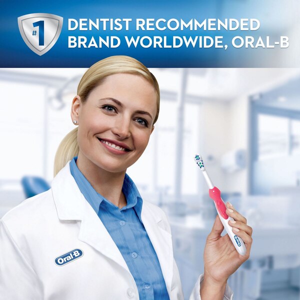 Oral-B Deep Clean Battery Powered Toothbrush Replacement Brush Heads, 2 pack