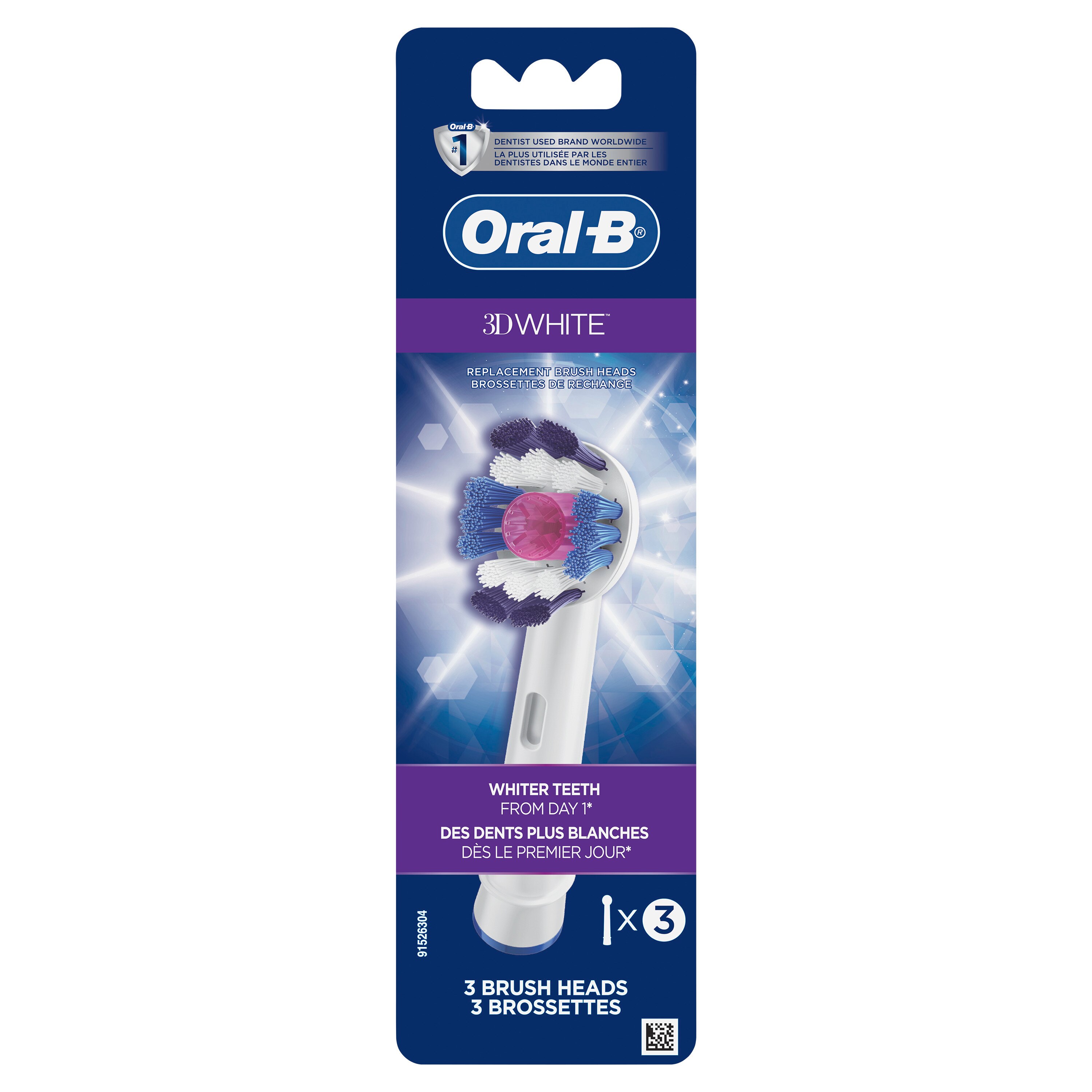 Kampioenschap vrachtauto Maxim Oral-B 3D White Electric Toothbrush Replacement Brush Head, 3 Count | Pick  Up In Store TODAY at CVS
