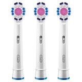 Oral-B 3D White Electric Toothbrush Replacement Brush Head, 3 Count, thumbnail image 2 of 9