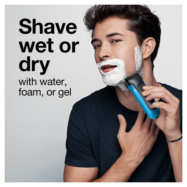 Braun Series 3 310s Wet & Dry Rechargeable Electric Foil Shaver