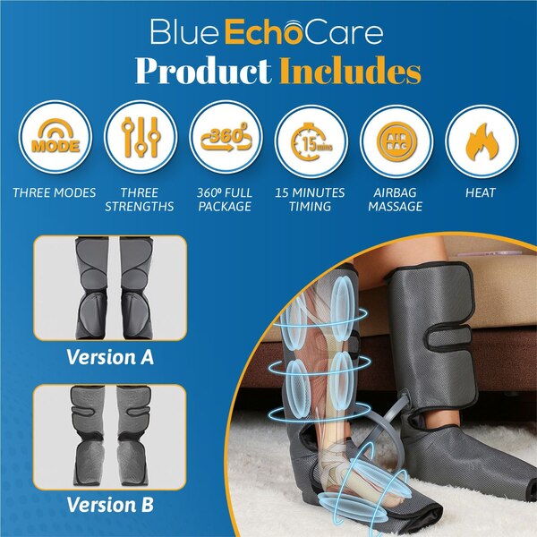 Blue Echo Care Leg Massager