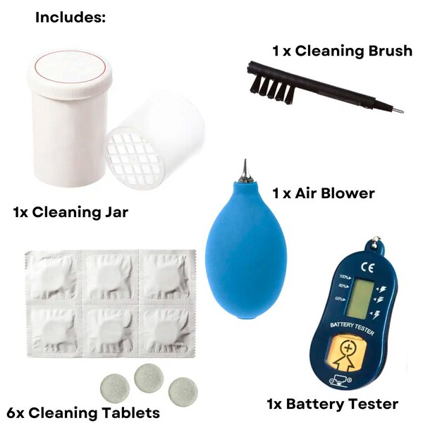 Blue Echo Care Cleanse Right Hearing Aid Cleaning Kit