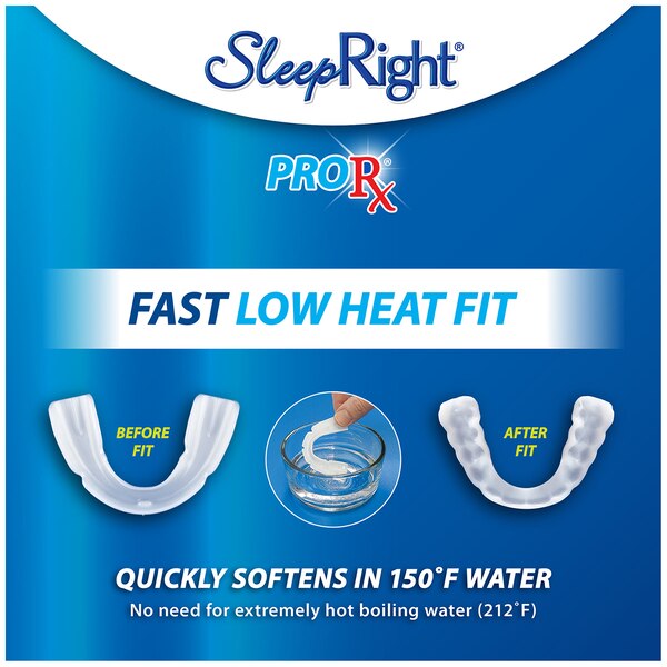 SleepRight ProRx Custom Dental Guard for Nighttime Teeth Grinding