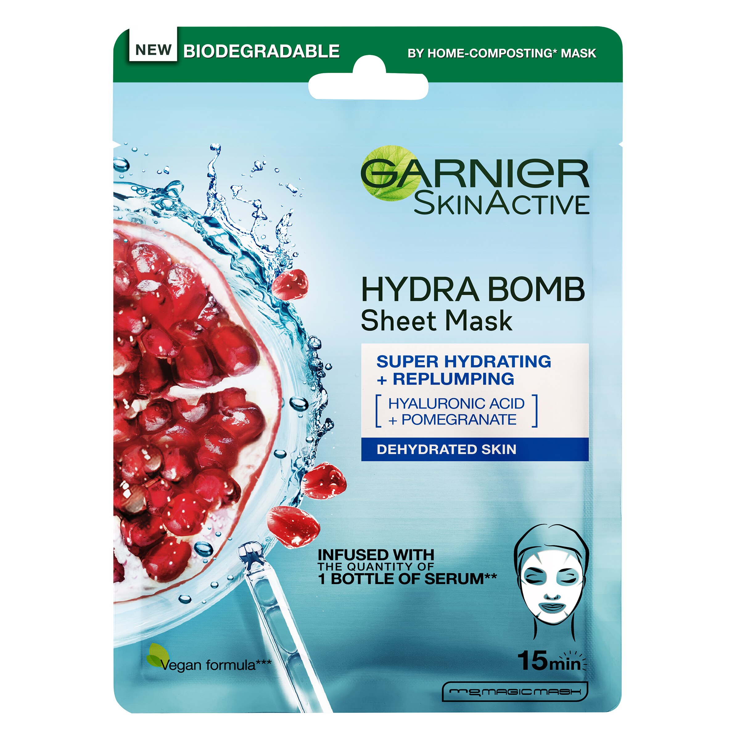 Garnier SkinActive Replumping Super Hydrating Sheet Mask
