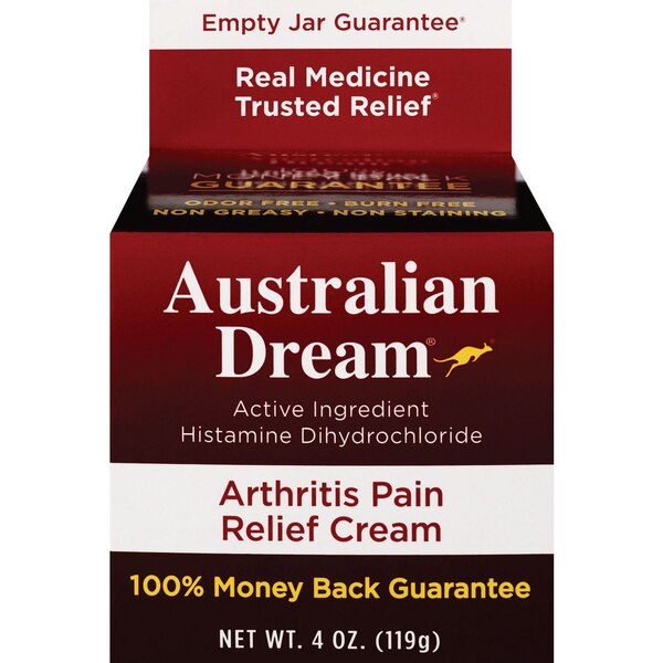 Australian Dream Arthritis Pain Relief Cream, 4 OZ