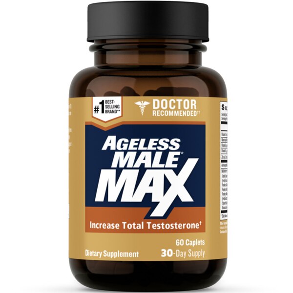 Ageless Male Max Dietary Supplement, 60 CT