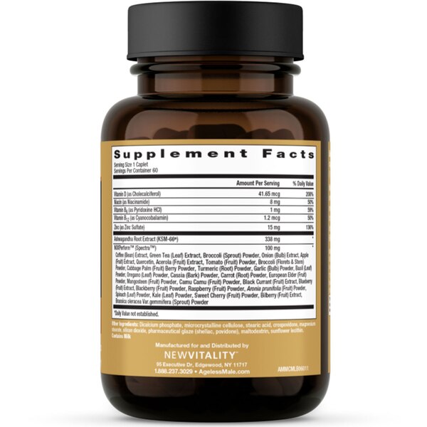 Ageless Male Max Dietary Supplement, 60 CT