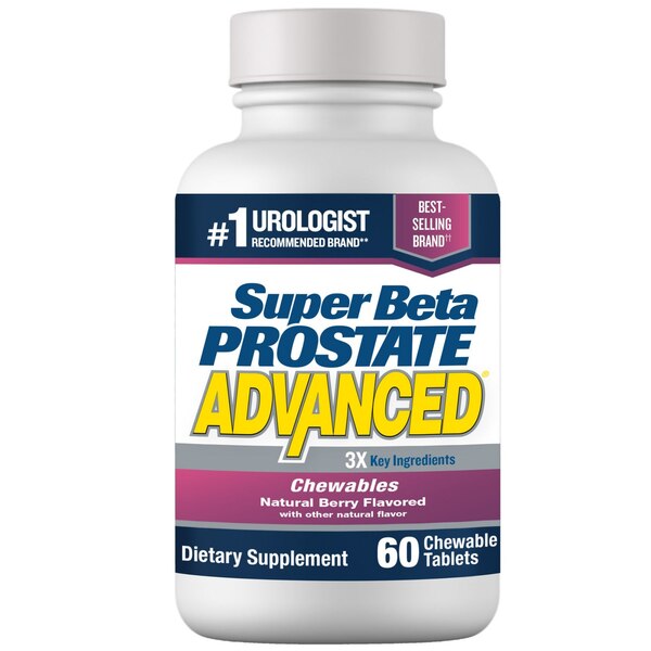 Super Beta Prostate Advanced Chewables, 60 CT