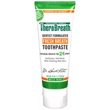 TheraBreath Fresh Breath Anticavity Toothpaste with Soothing Aloe Vera, Mild Mint, 4 OZ, thumbnail image 4 of 5