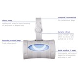 Ubbi Retractable Bag Dispenser with Bags, thumbnail image