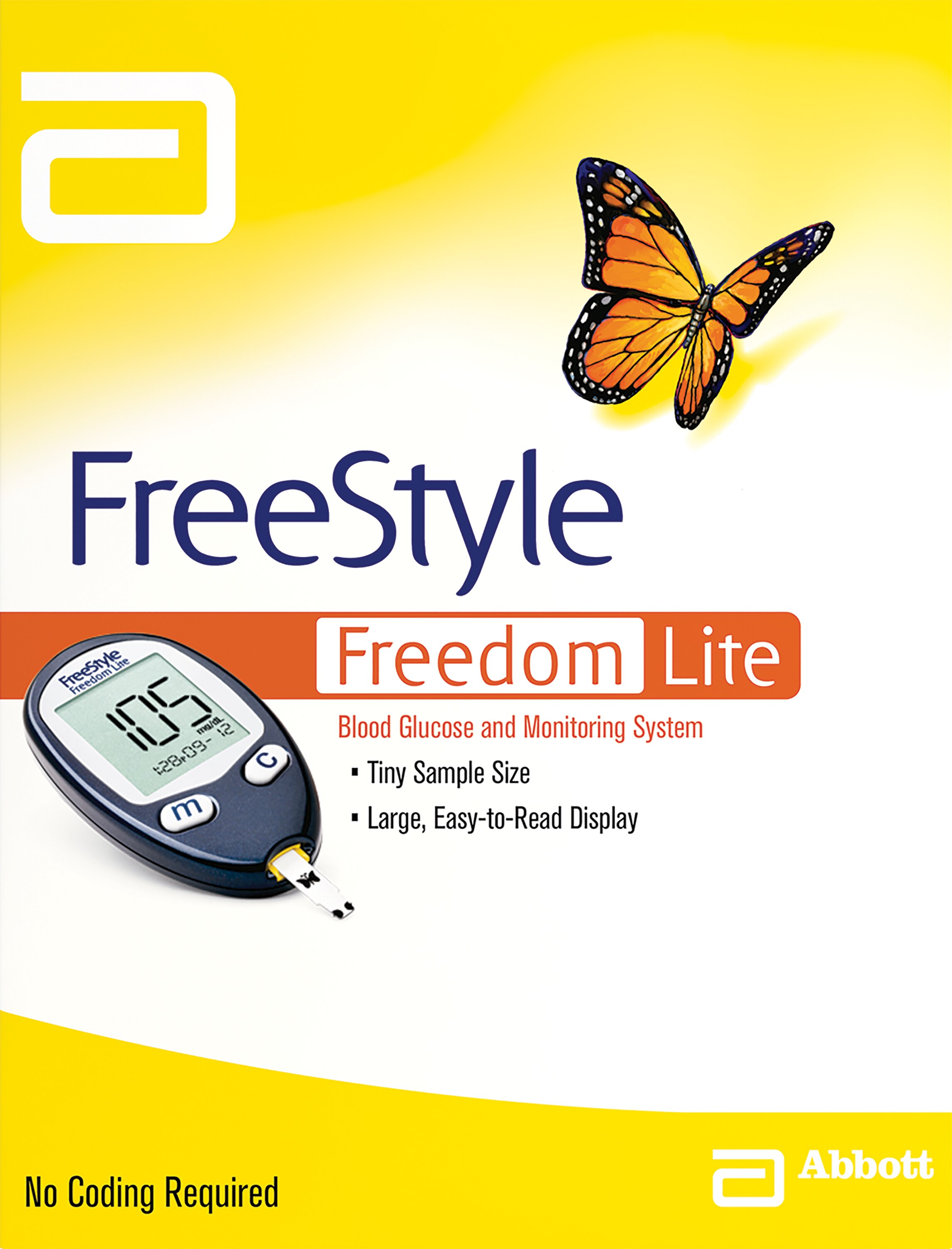 Freestyle Freedom Lite - Sistema de monitoreo de glucosa en sangre