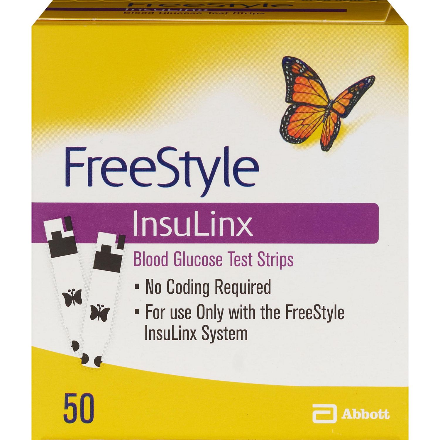 Freestyle InsuLinx - Tiras para medir la glucosa en sangre