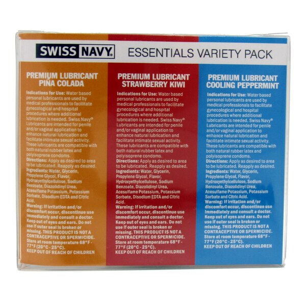 Swiss Navy Flavors Variety Pack