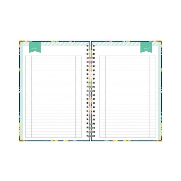 Day Designer Smart Journal for Intentional Notetaking, 6 in. x 9 in., Peyton Pattern