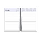Blue Sky Daily Non-Dated 5x8 Planner, Charcoal, thumbnail image