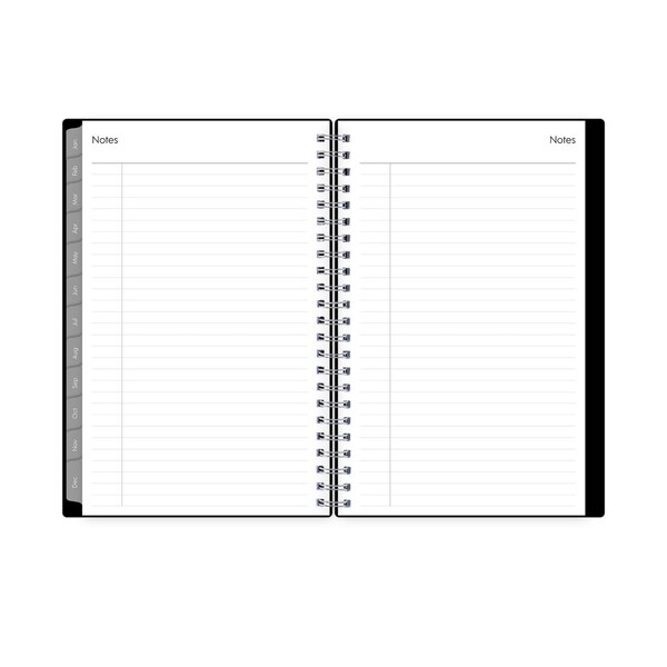 Blue Sky 2025 Planning Calendar, Black, Monthly