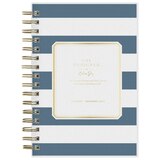 Blue Sky 2025 Planning Calendar, Day Designer Navy Blue Stripe, Daily & Monthly, thumbnail image