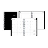 Blue Sky 2025 Planning Calendar Notes, Black, Weekly & Monthly, thumbnail image