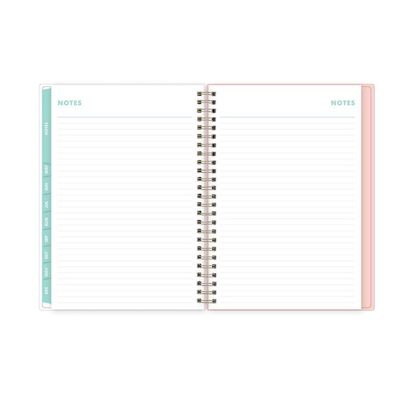 Blue Sky 2025 Planning Calendar Notes, Fox & Fallow Wildflowers 3, Weekly & Monthly